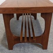 Table basse porte-revues scandinave en teck, Suède vers 1960