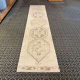 Handmade pastel faded long runner