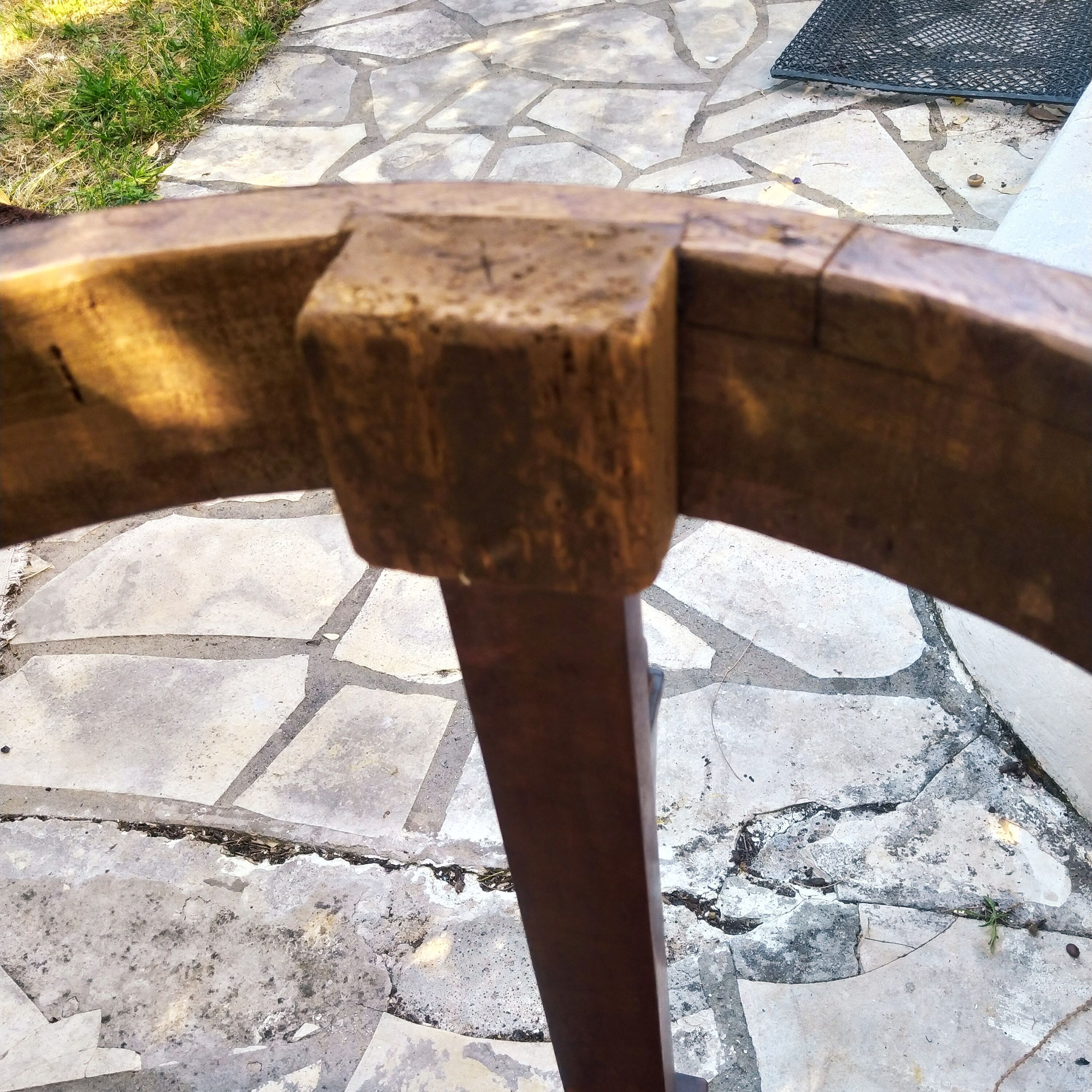 pedestal table Empire mahogany and marble period