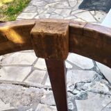 pedestal table Empire mahogany and marble period