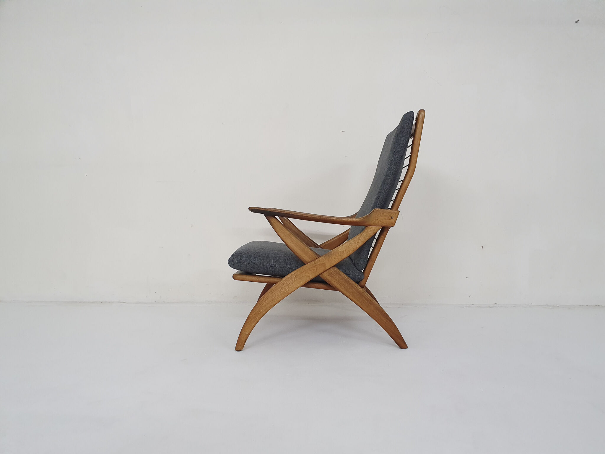 Mid-century teak lounge chair, by Topform, The Netherlands 1950's