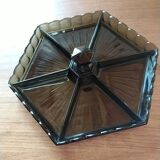 Val Saint Lambert serving dish. Art Deco.