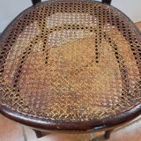 Fauteuil de bistrot Hoffman en bois courbé