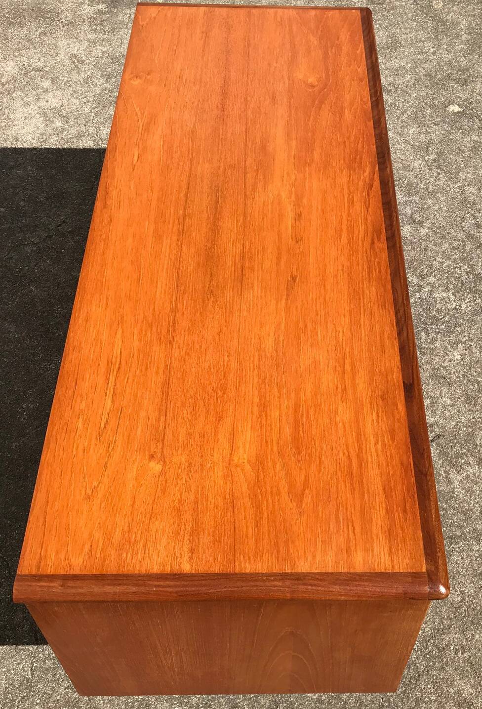 Small English teak sideboard from the 1960s.