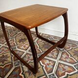 Teak nesting tables – Nathan Furniture, UK