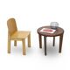 Wooden chair by Luca Meda for Longoni, 1970s