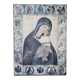 Icon on solid wood icon workshop vintage religious painting