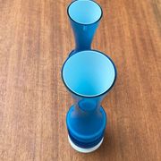 Mid-century German glass vases by Karl Friedrich, 1960s, set of 2.