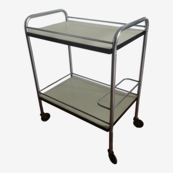 Rolling trolley in formica 70s