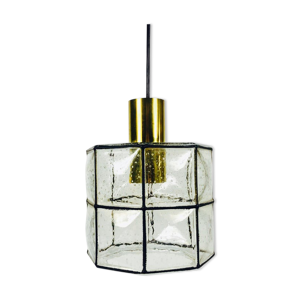Lampe à suspension en - 1960 fer