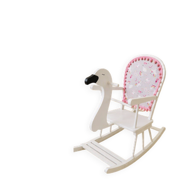 Chaise à bascule fille