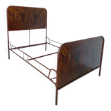 Cadre de lit Art déco italien une place et demie, 1925