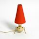 Beautiful very rare original Mid Century Modern brass tripod table lamp
