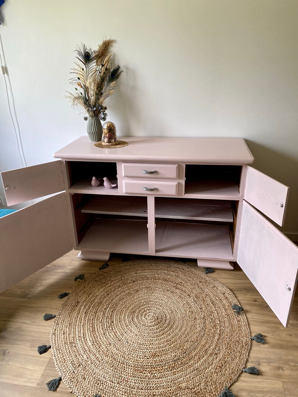 Buffet low Mado powder pink