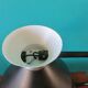 Modernist black and white "Jumo" desk lamp. Modernis France 1950