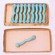 Set of 10 Art-Nouveau ceramic knife holders in perfect condition