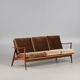 Sofa vintage Arne Hovmand model 563 Mogens Kold