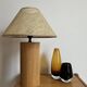 Solid oak floor lamp by Habitat