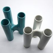 Interlocking ceramic vases by Enzo Bioli for Il Picchio, 1970s.
