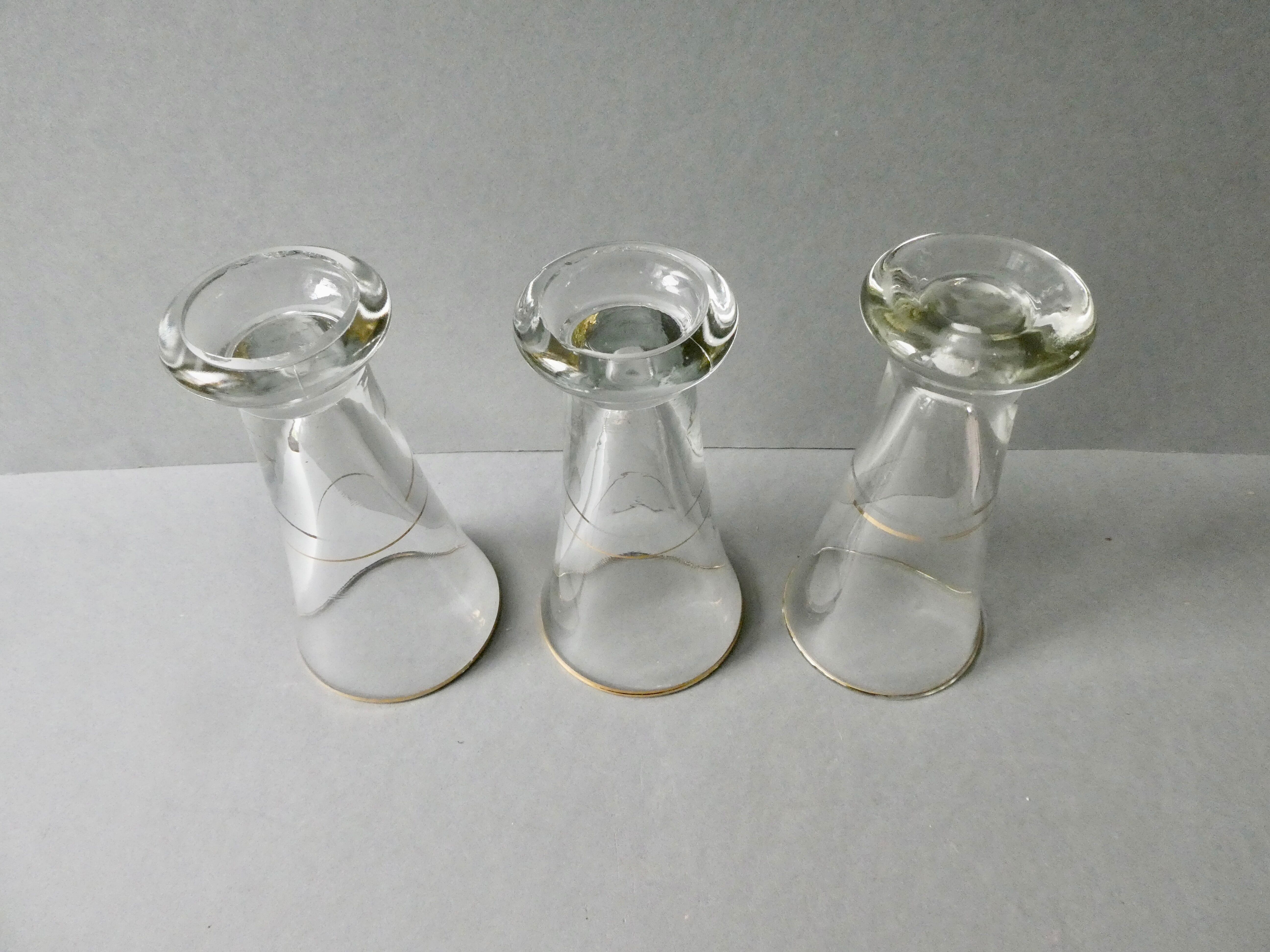 3 glasses with pastis, in Ricard, bistro, early twentieth century
