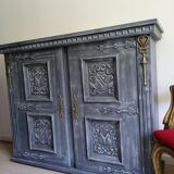 Old style patinated sideboard
