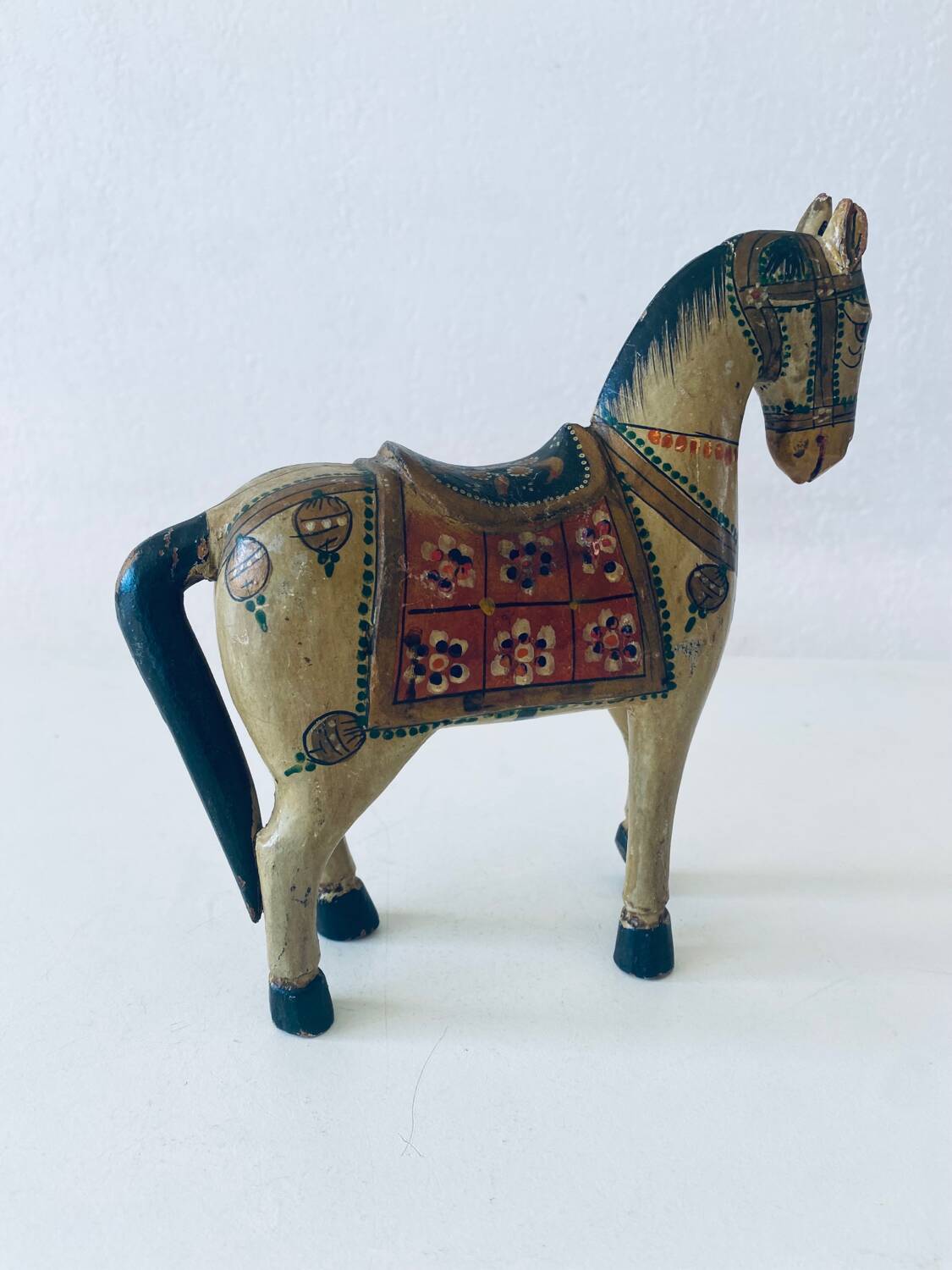 Decorative wooden horse