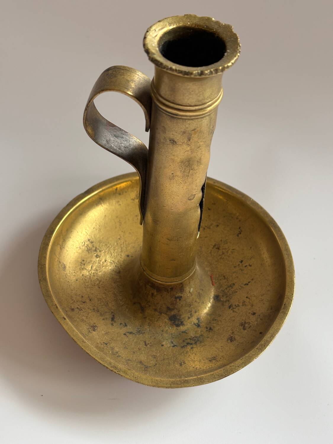 Brass candle holder