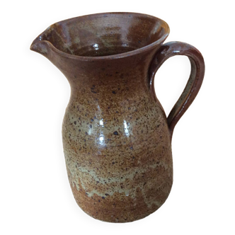 Stoneware pitcher