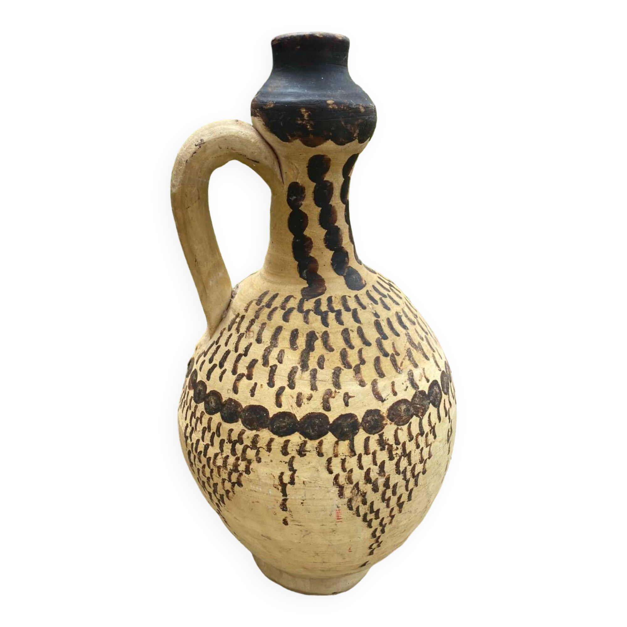Large terracotta jug
