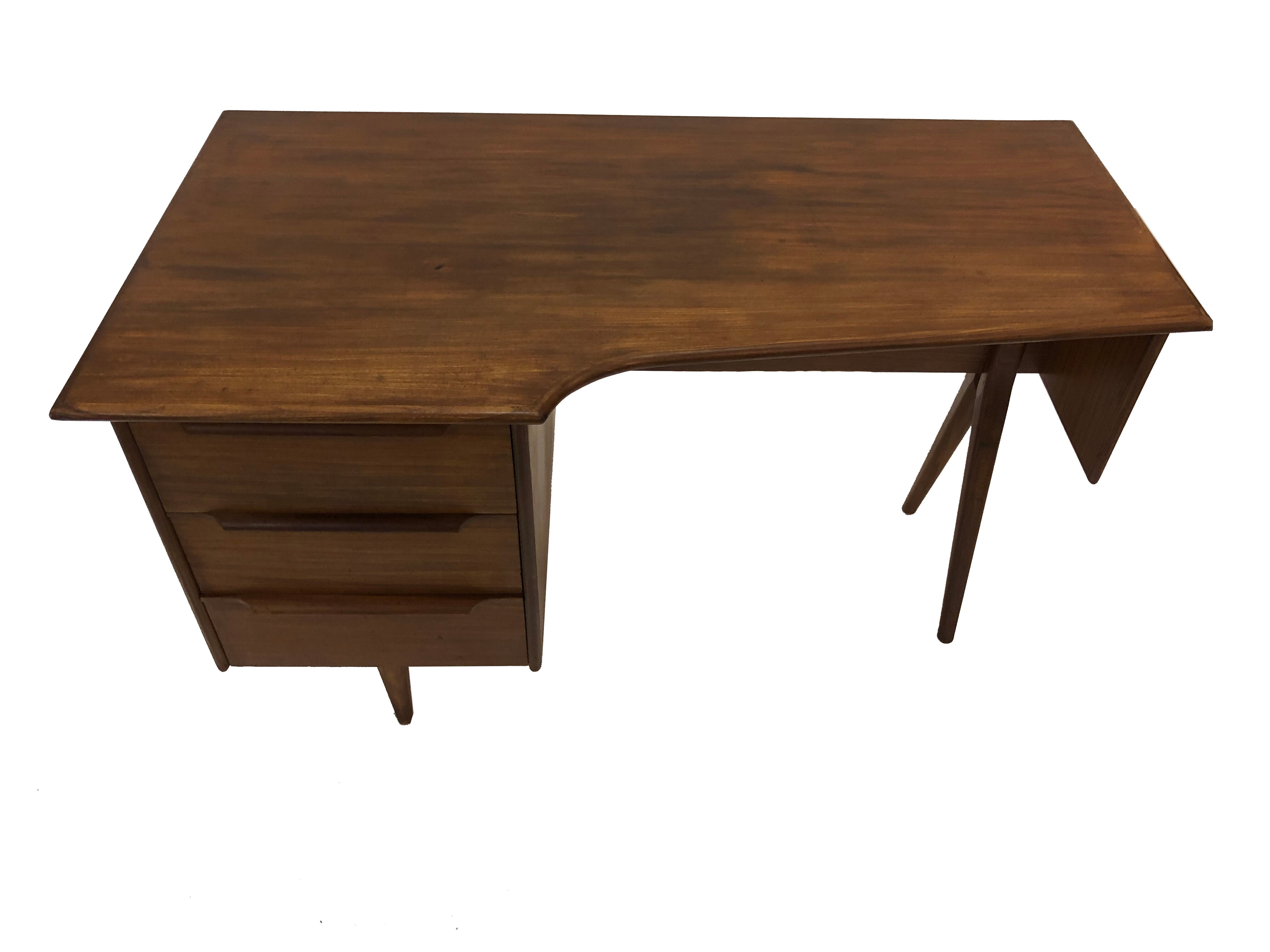 Vintage design desk Mid Century Danish Tijsseling