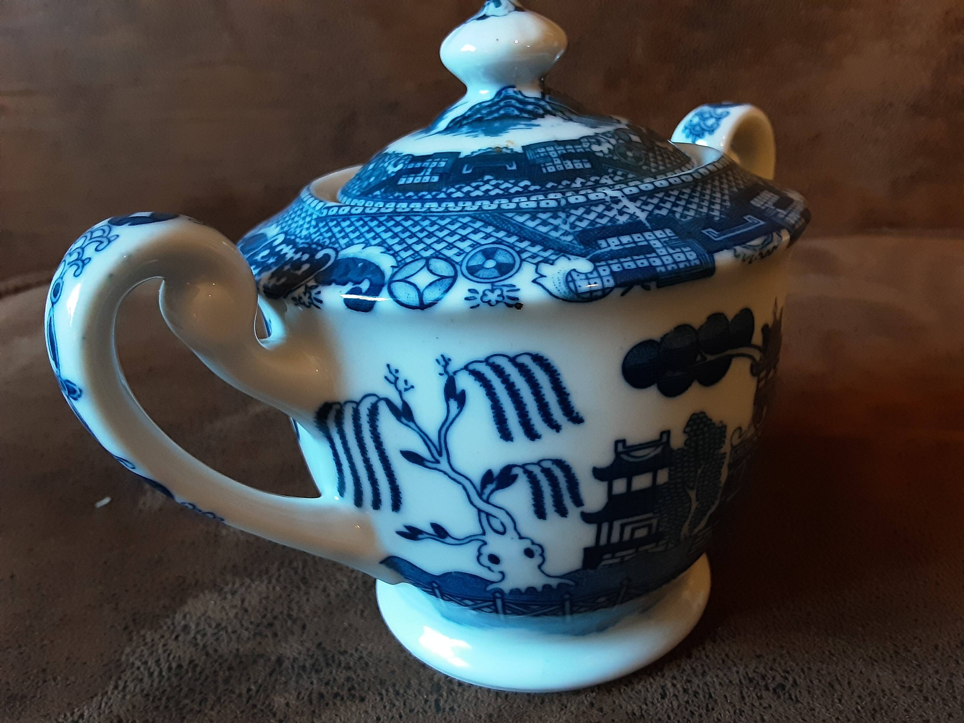 Sucrier  porcelaine asiatique