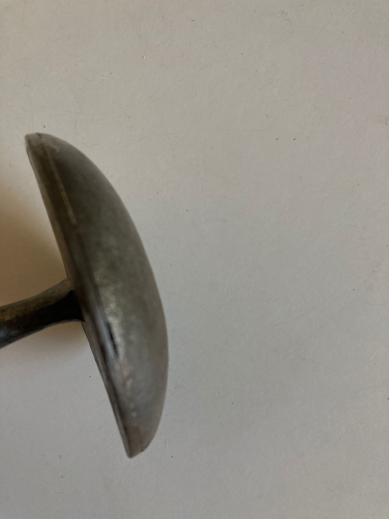 Pedestrian crossing nail hook in Paris 1950