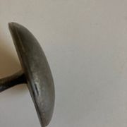 Pedestrian crossing nail hook in Paris 1950