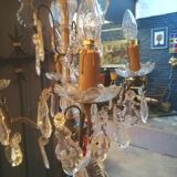 Bronze chandelier and tassels