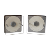 Pair of Jocelyne Trocmé wall lamps for Transparent Oxar