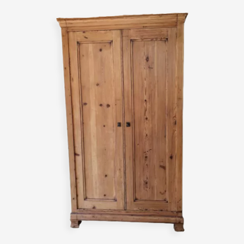 Armoire bois brut