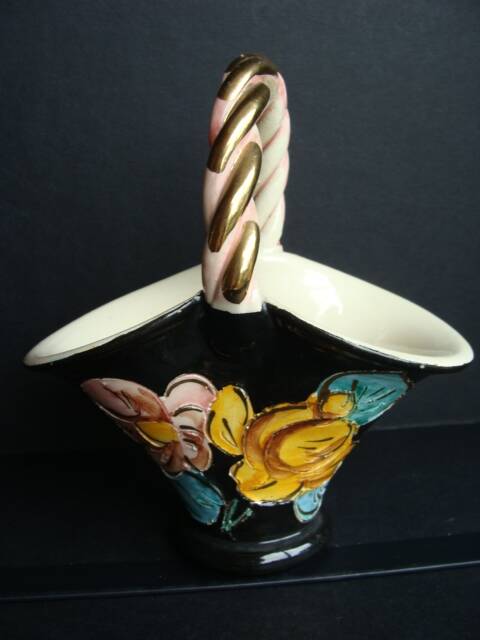 Vallauris ceramic basket