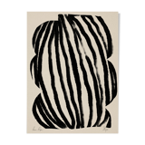 Abstract lines giclee print, 50x70cm