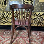 Fauteuil de bureau en bois courbé « Japy Frères »