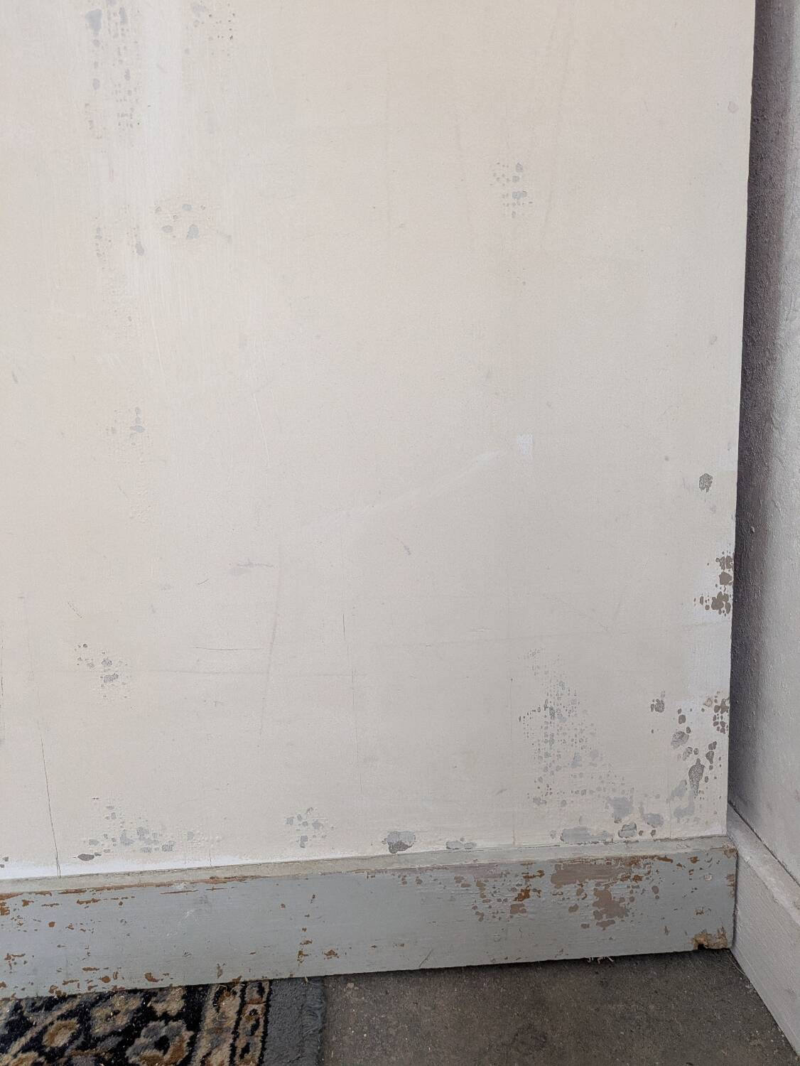 Large patinated buffet