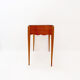 Dressing table with mirror, drop leaf and drawers - 20th century