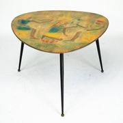 Italian Mid-Century Modern Tripod Coffee Table, 1950s