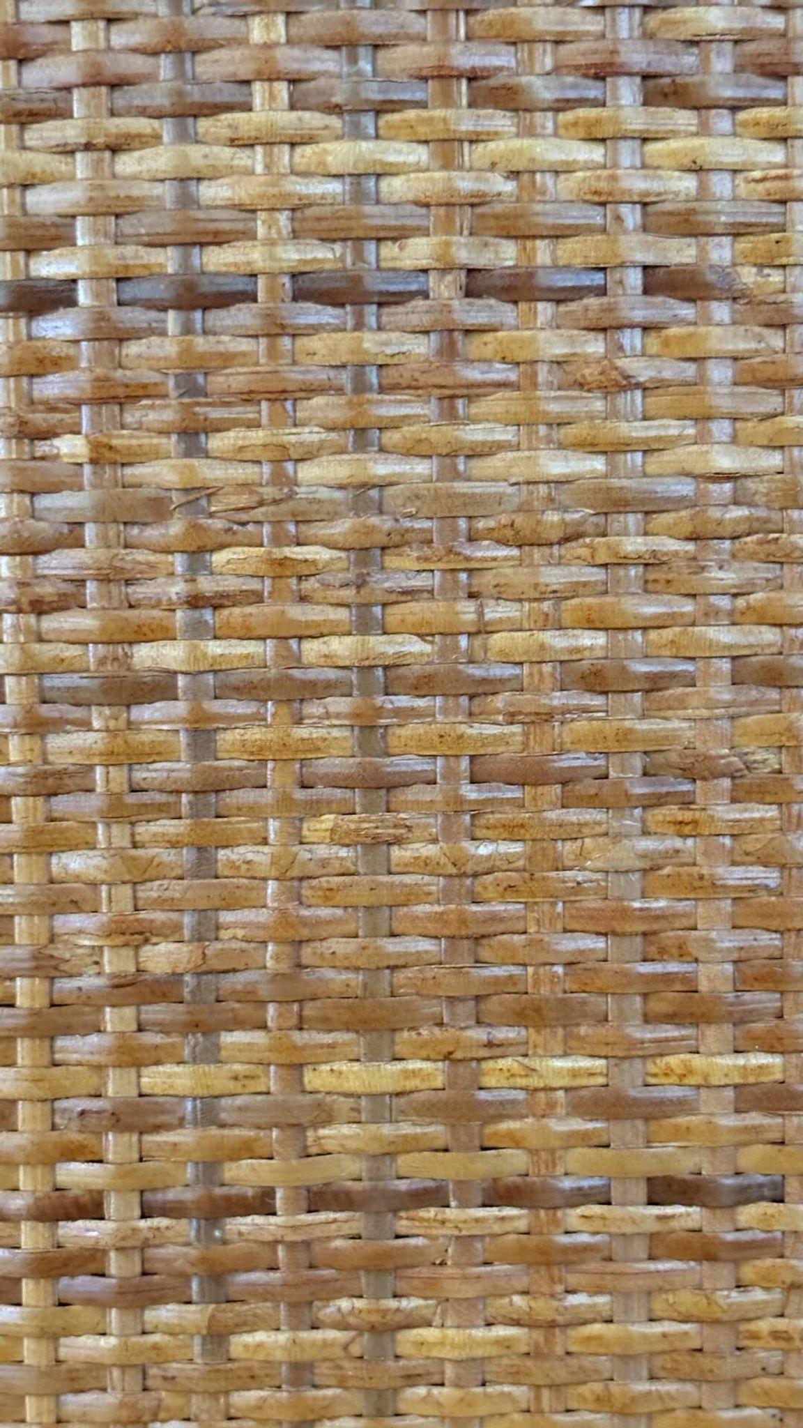 Vintage bar cabinet in rattan and woven cane – 1970s