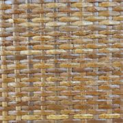Vintage bar cabinet in rattan and woven cane – 1970s