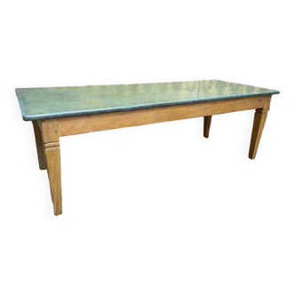 Table basse peinte Louis XVI