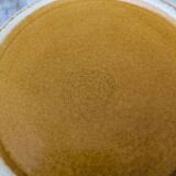 Vintage stoneware salad bowl from Niderviller, Fauve model, 1960s/70s, 24.5cm.