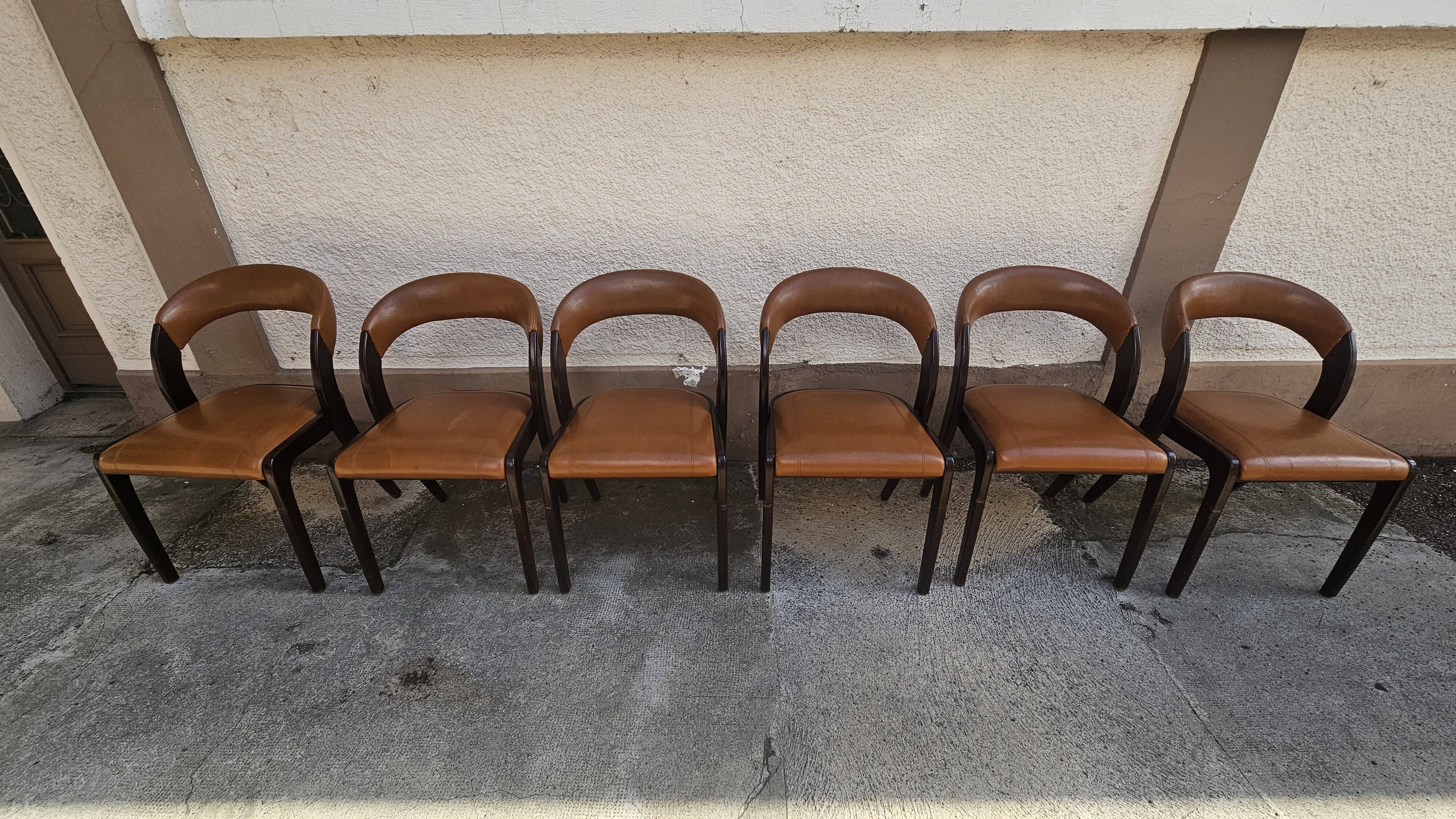 6 Baumann Gondole Chairs
