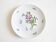 Chinese plate with hand-painted flowers