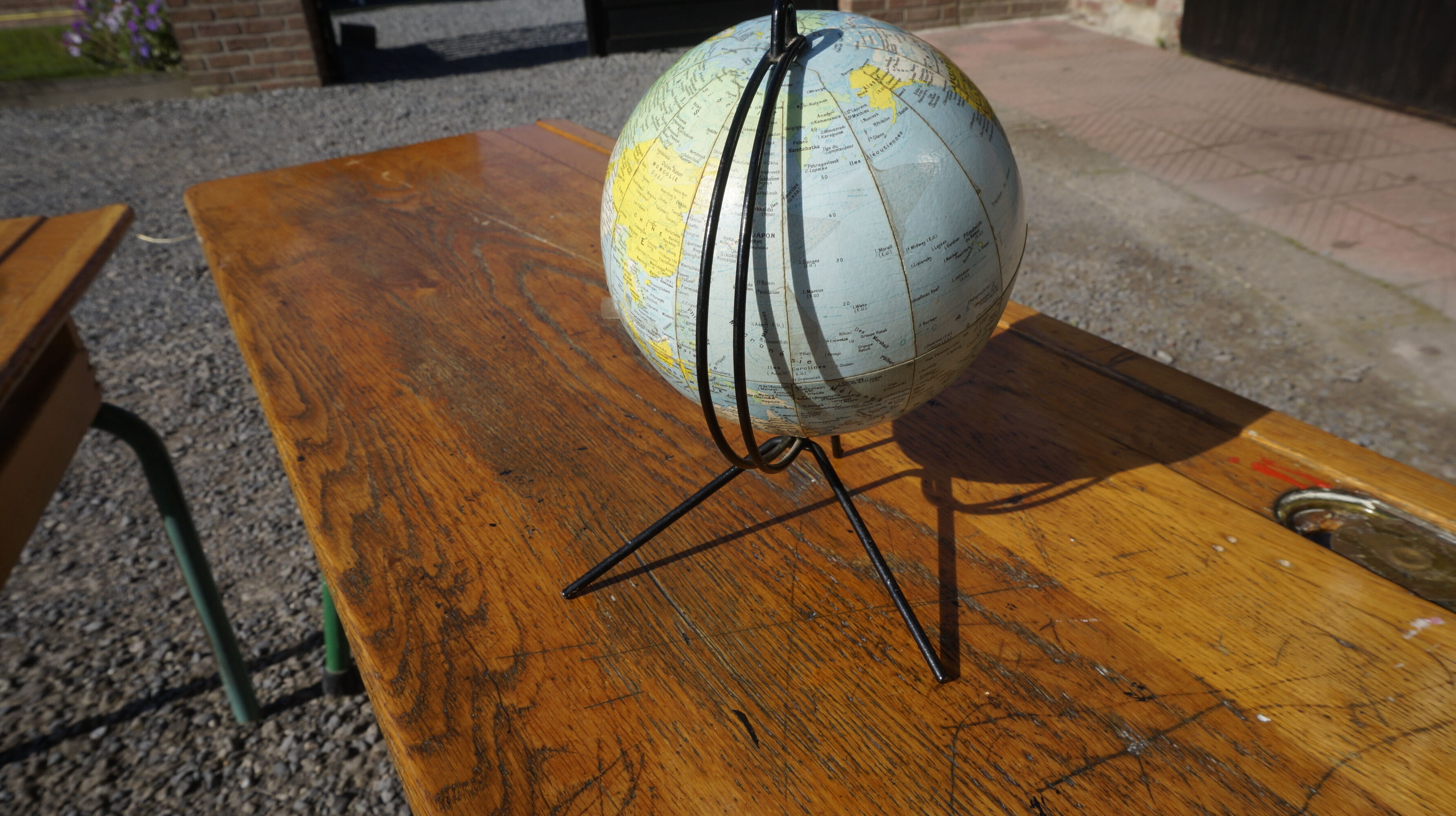 World map globe