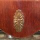 Elegant marble and rosewood console table, Italy, 1950s
